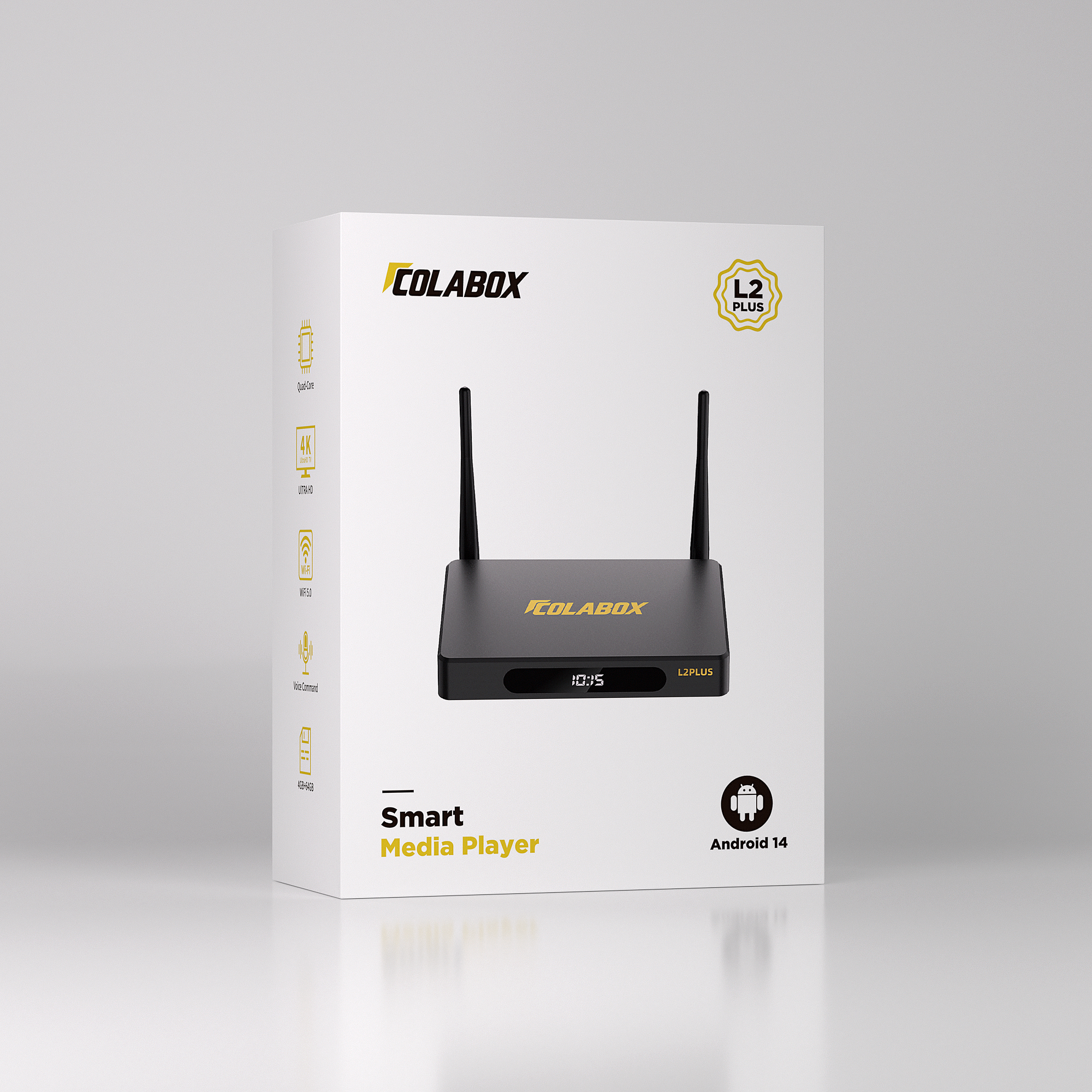 ColaBox L2 Plus — One Device. Thousands of Channels. Zero Monthly Fees.