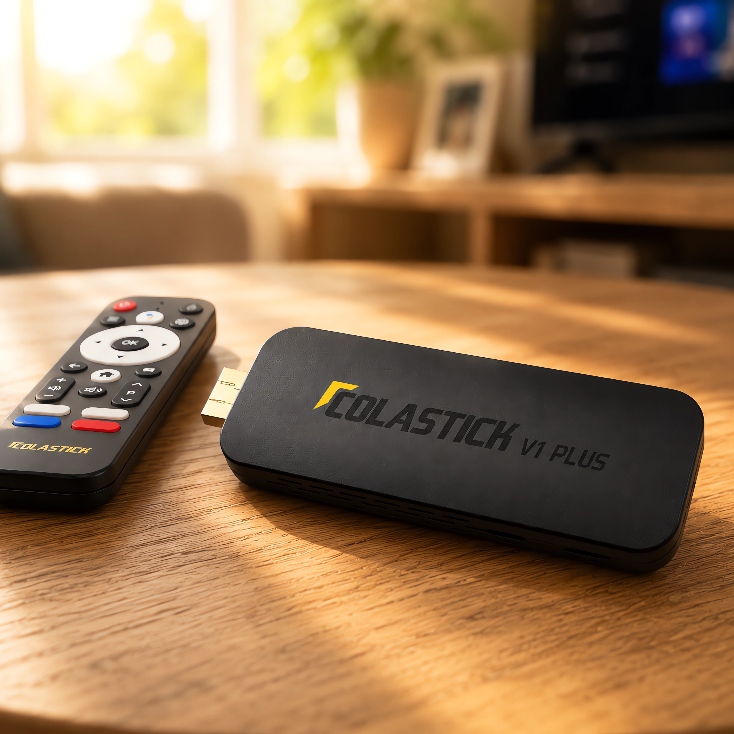 ColaStick V1 Plus specifications — 2GB RAM, 32GB storage, Android 14, 4K Ultra HD 60fps