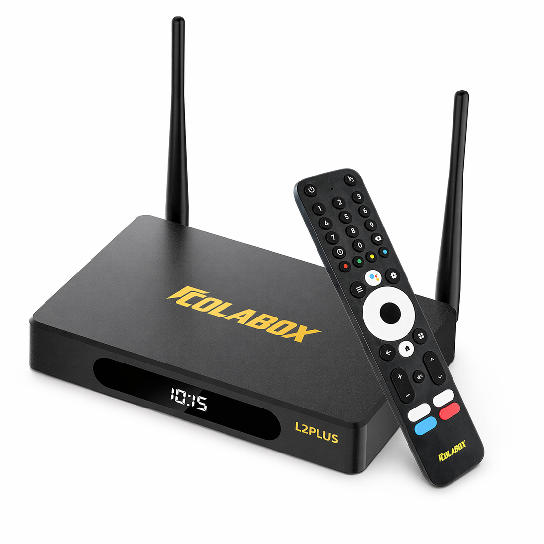ColaBox L2 Plus 4K Android TV Box — no monthly fee streaming device