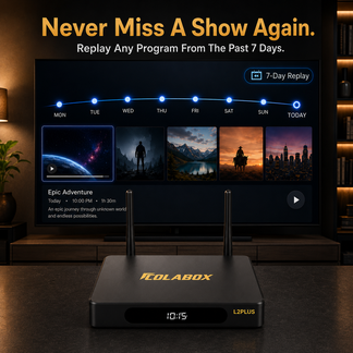ColaBox L2 Plus — 4K Android 14 Streaming Box | Zero Monthly Fees – COLABOX