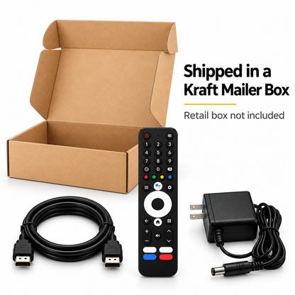 ColaBox Replacement Accessory Kit — Remote, Power Adapter &amp; HDMI Cable