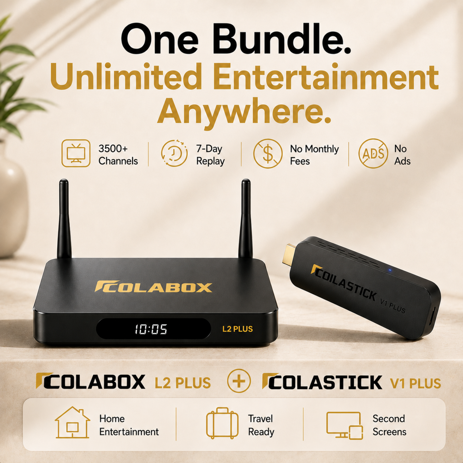 ColaBox L2 Plus + ColaStick V1 Plus Combo