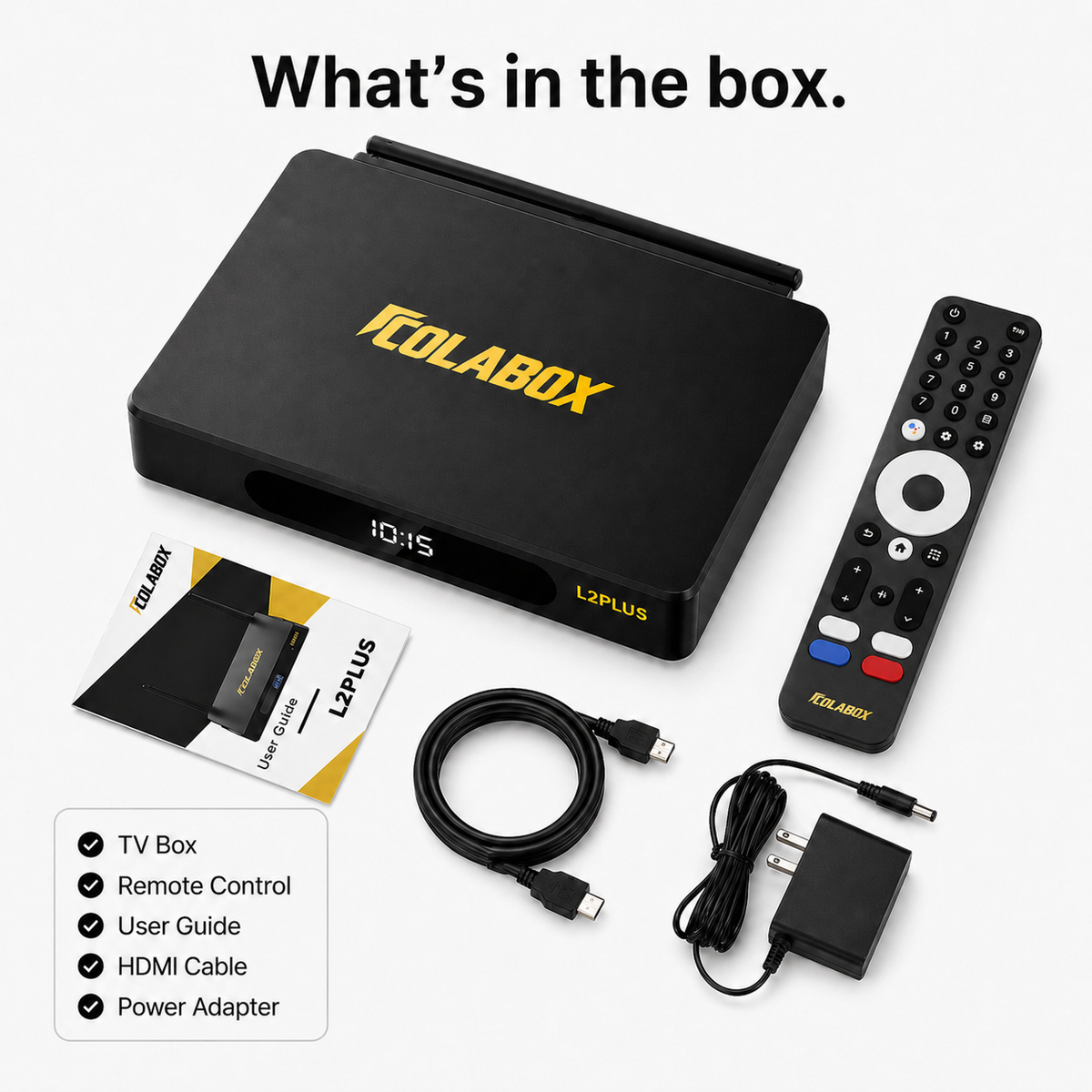 COLABOX | Premium 4K Ultra HD Streaming Media Player
