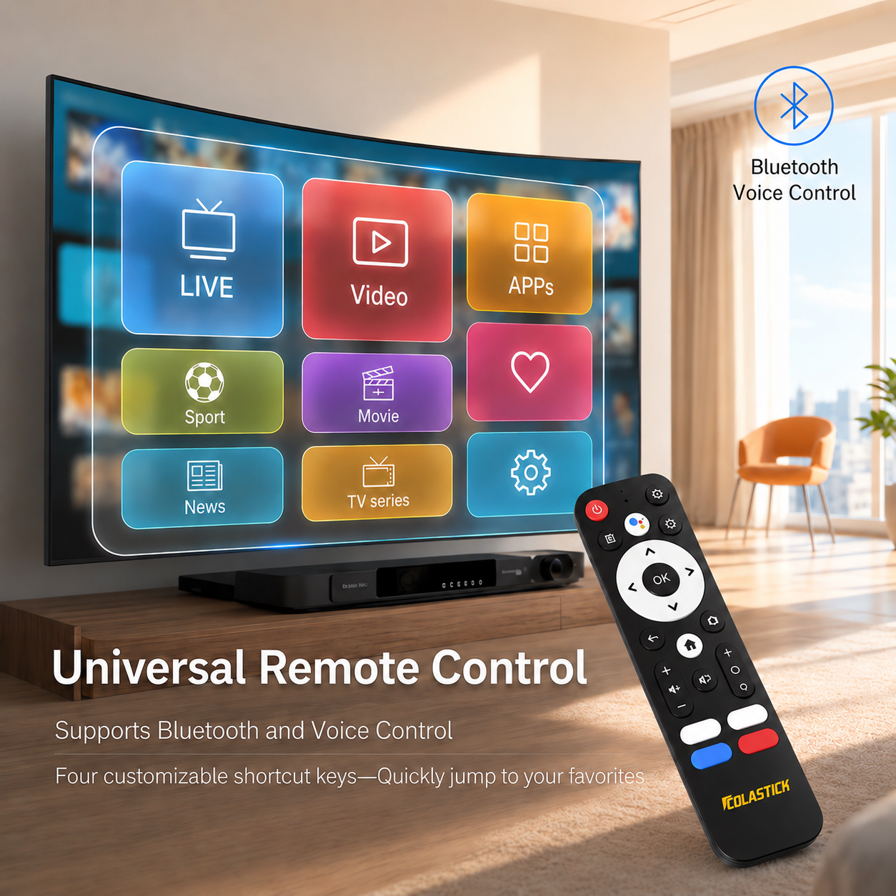 ColaStick V1 Plus 7-day auto-replay feature — watch any missed live TV show anytime