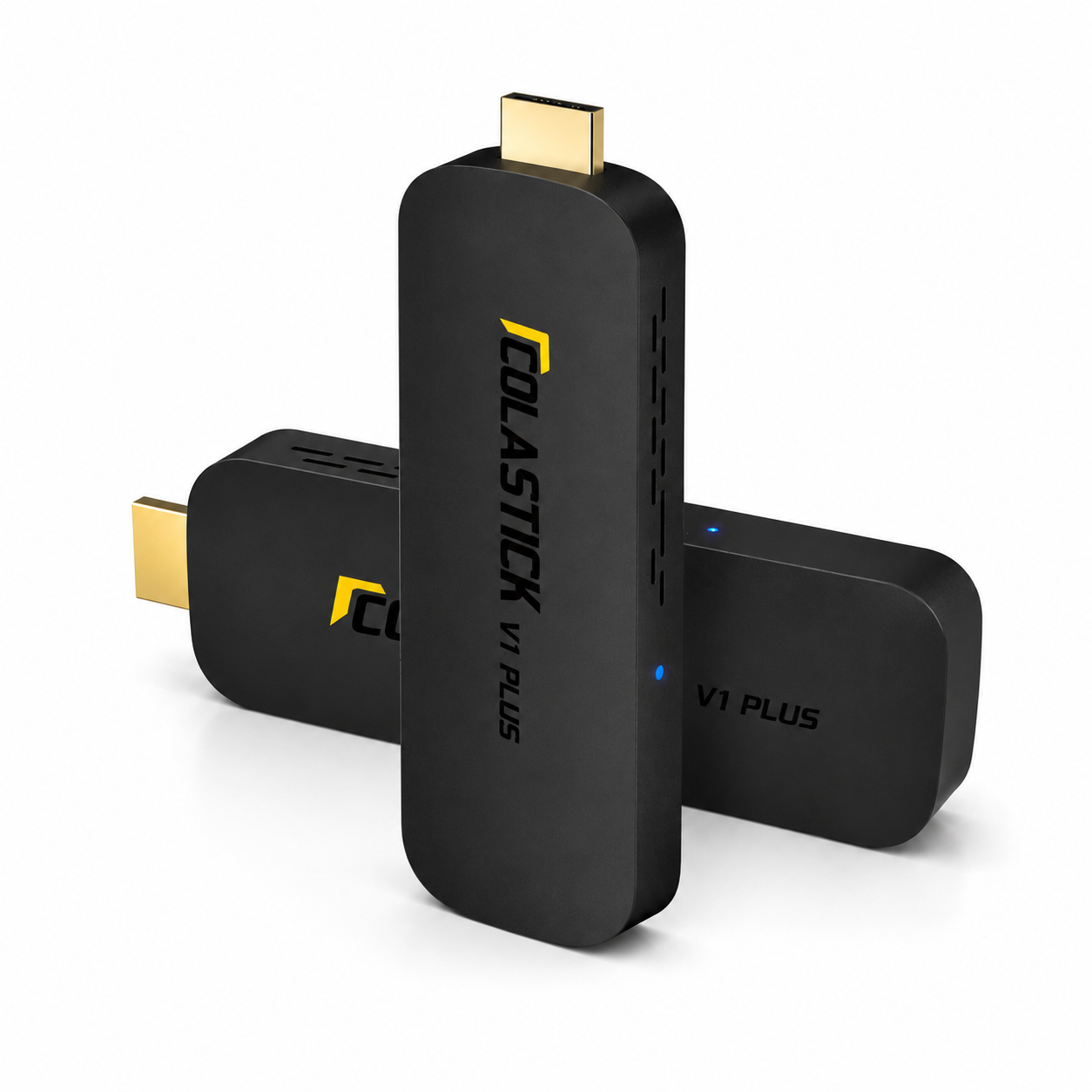 ColaStick V1 Plus lifestyle — compact portable 4K streaming stick for home and travel