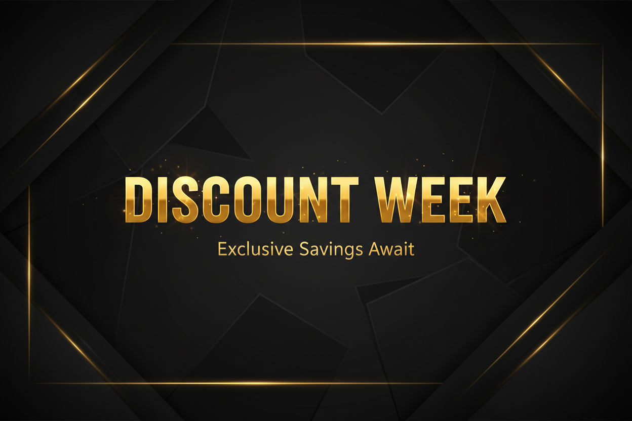 Discount Week Banner